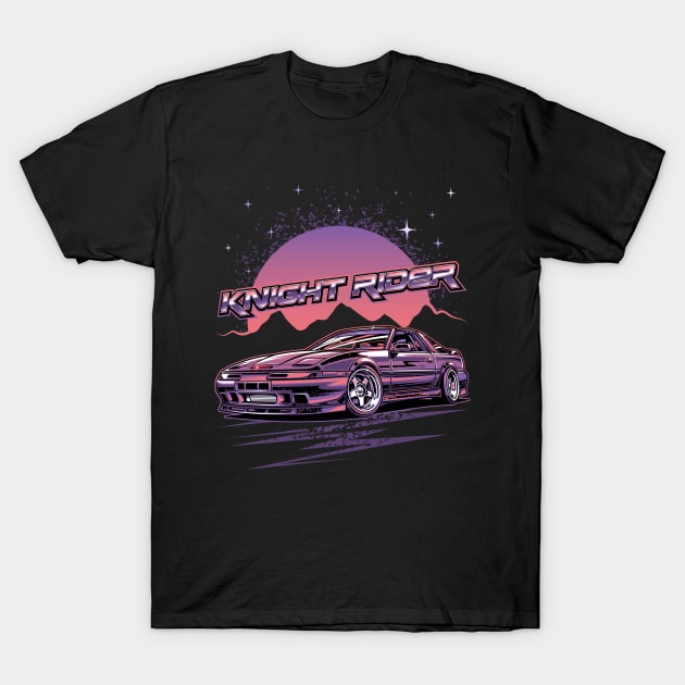 Supra Knight Rider T-Shirt by racingfactory